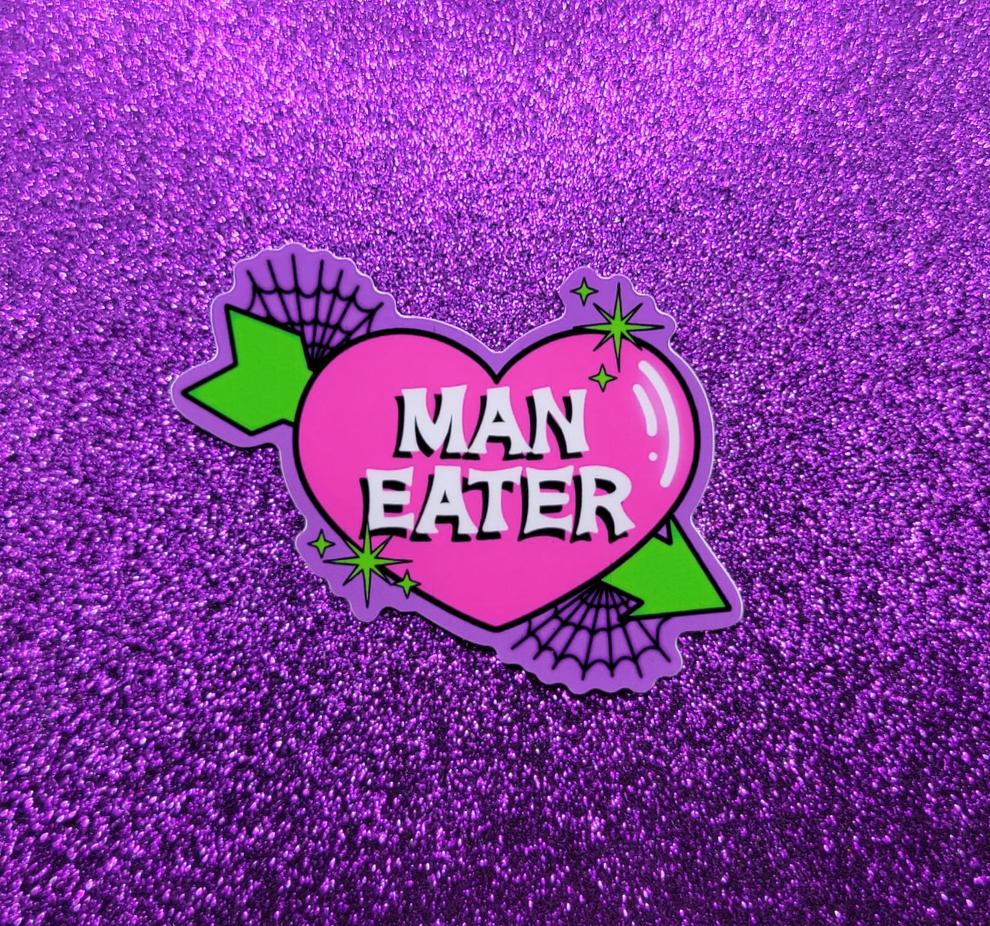 Maneater Sticker 3"x3"