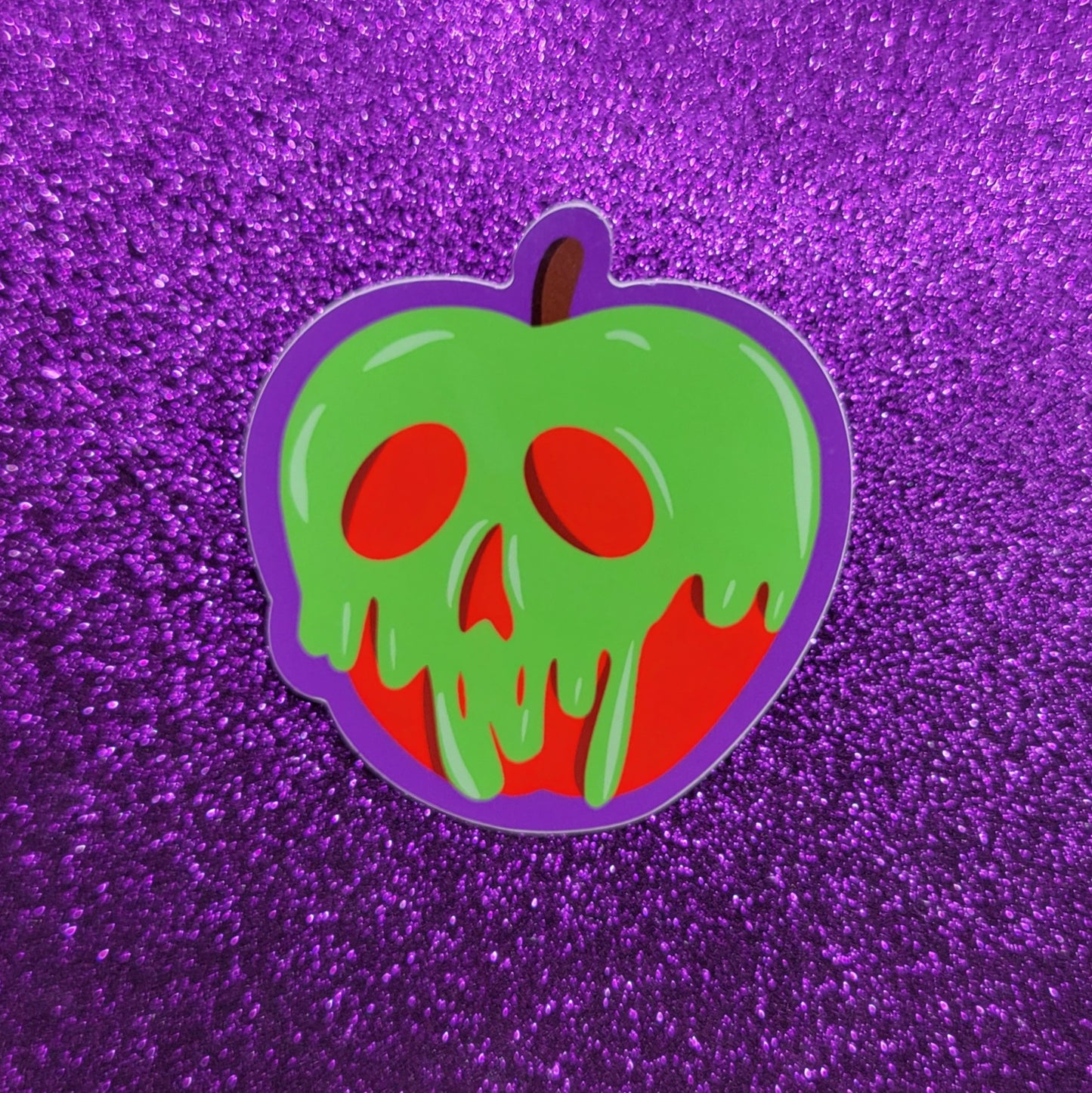 Poison Apple Sticker 3"x3"