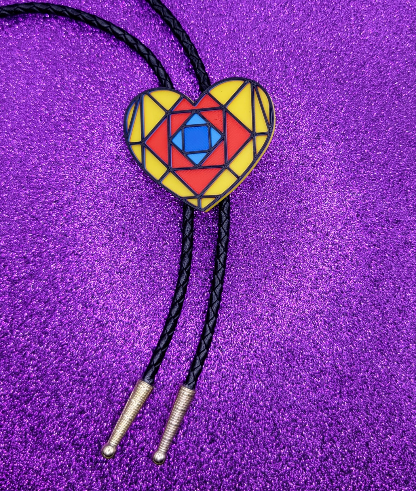 Suspiria Hearts Bolo Tie