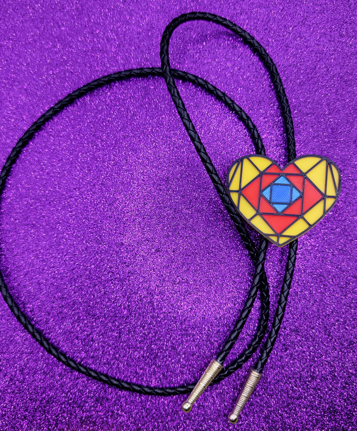 Suspiria Hearts Bolo Tie