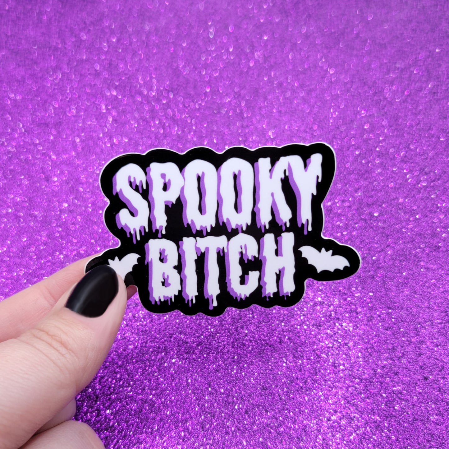 Spooky Bitch Sticker 2x3"