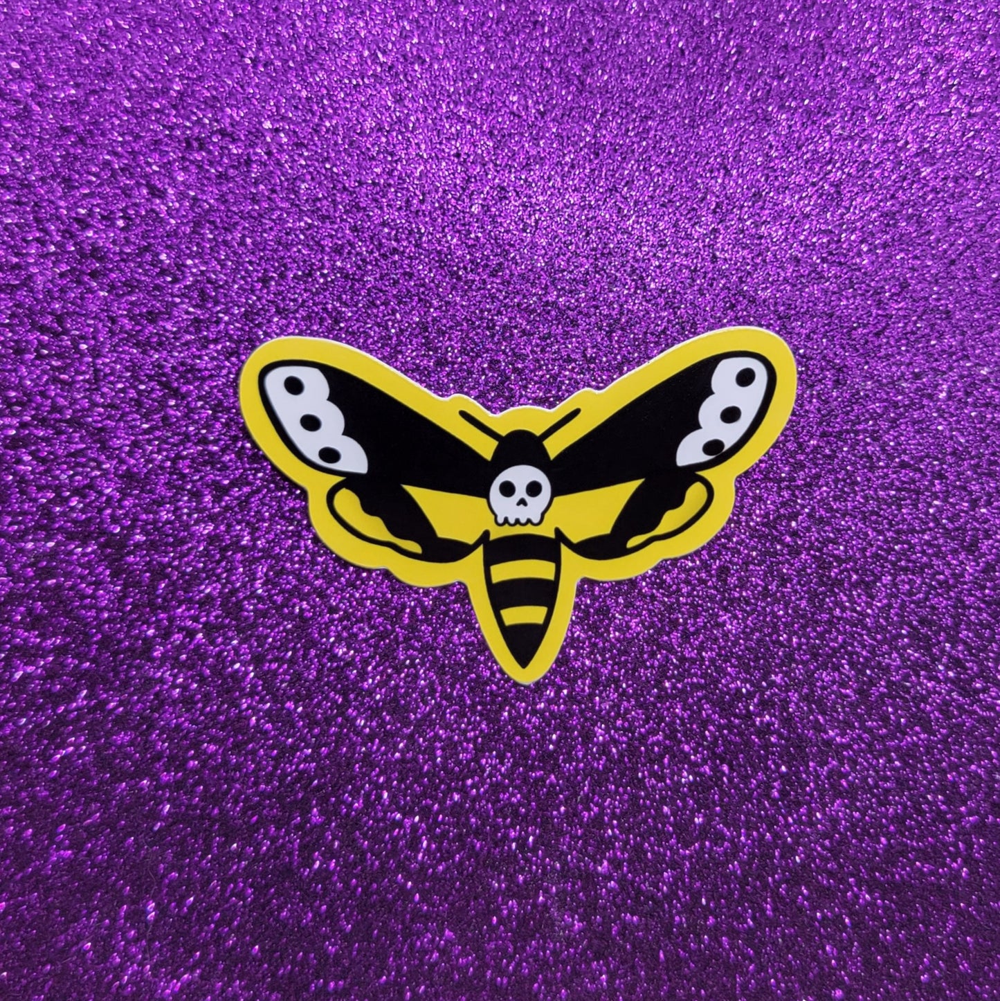 Death's Head Moth Sticker 2.5x3"