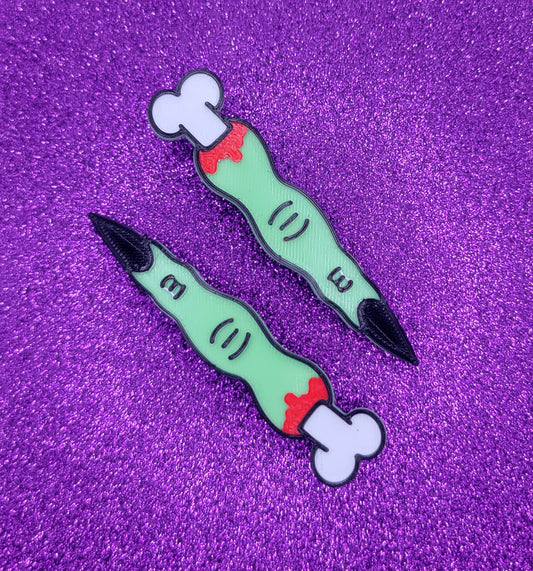Witch Fingers Halloween Hair Clips
