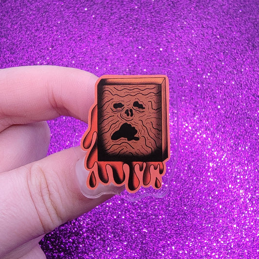 Necronomicon Acrylic Pin