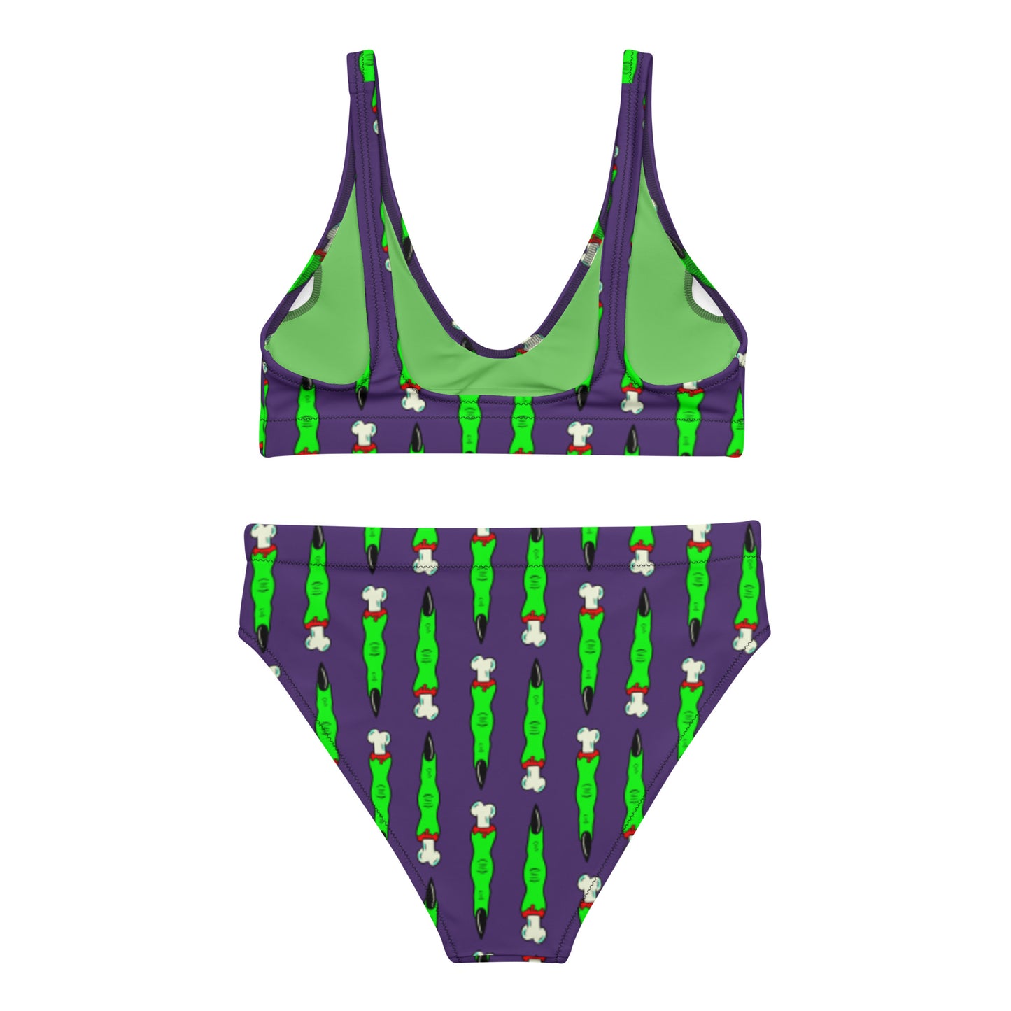 Witch Finger high-waisted bikini