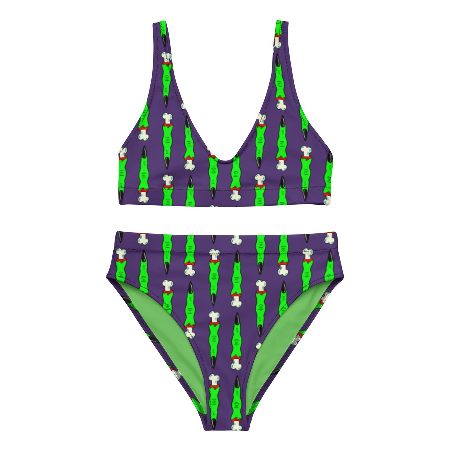 Witch Finger high-waisted bikini