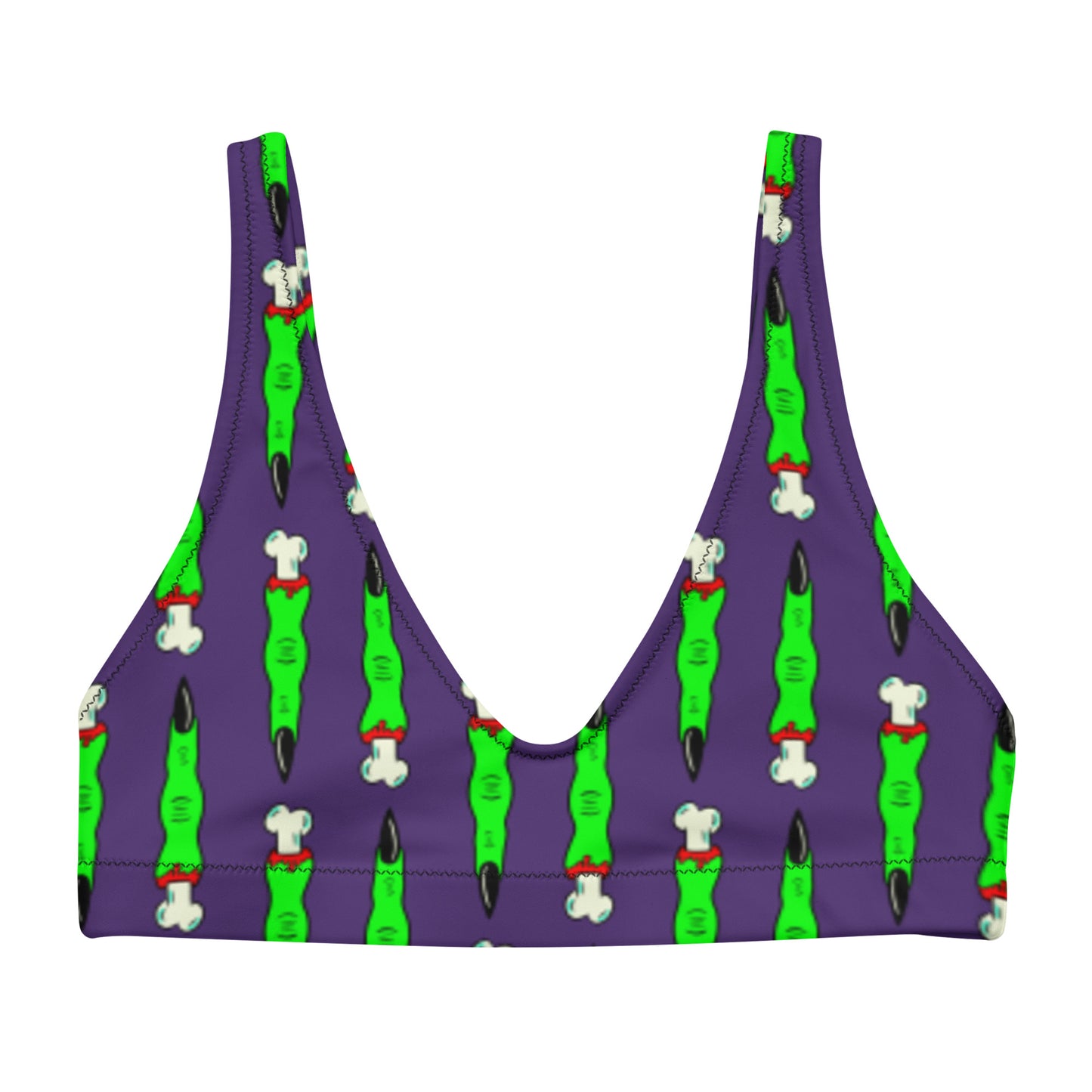 Witch Finger Recyled padded bikini top