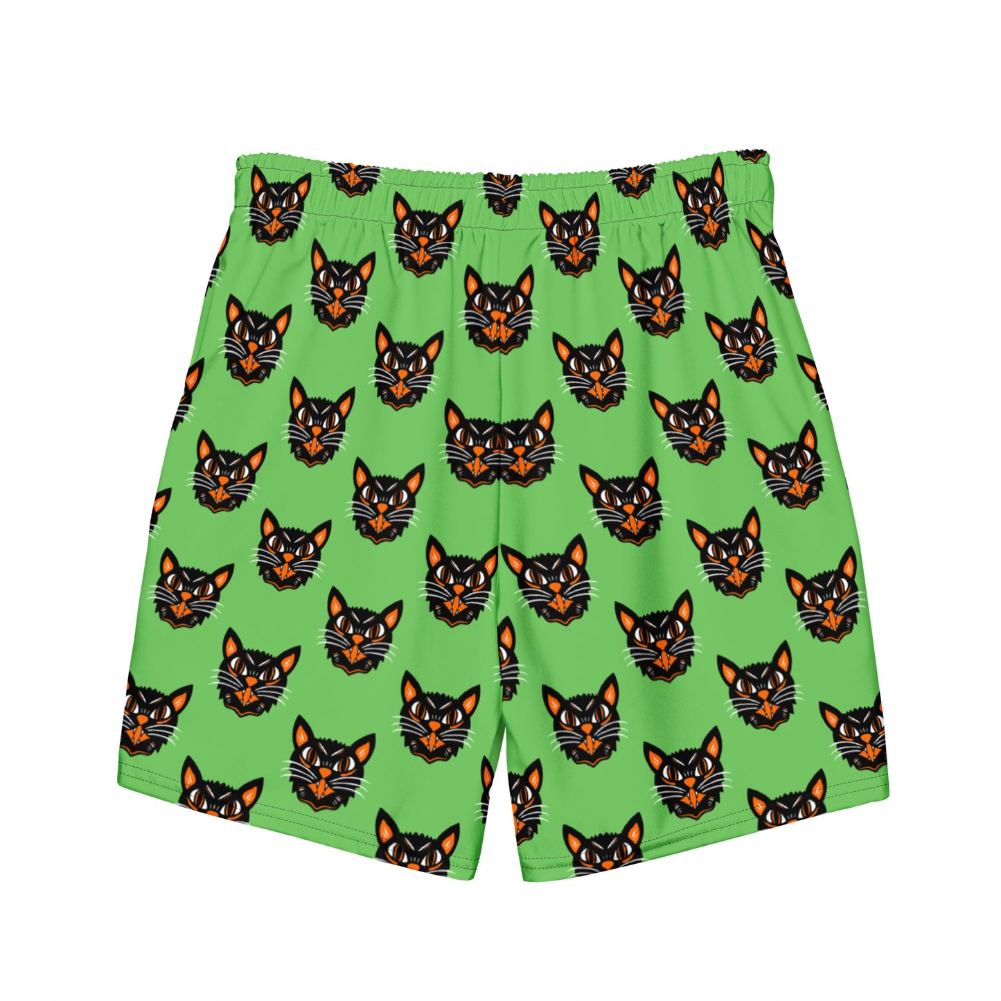 Black Cat Men's swim trunks